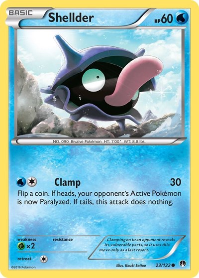 Shellder (23) - XY - BREAKpoint - 23/122