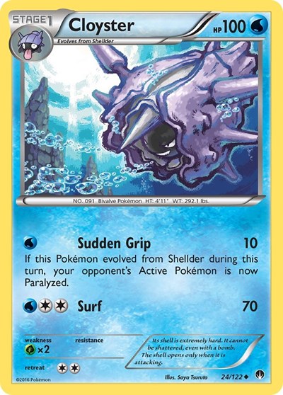 Cloyster - XY - BREAKpoint - 24/122