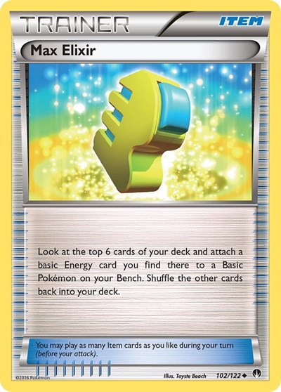 Max Elixir - XY - BREAKpoint - 102/122 REVERSE HOLOFOIL