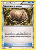 Armor Fossil Shieldon - XY - Steam Siege - 98/114