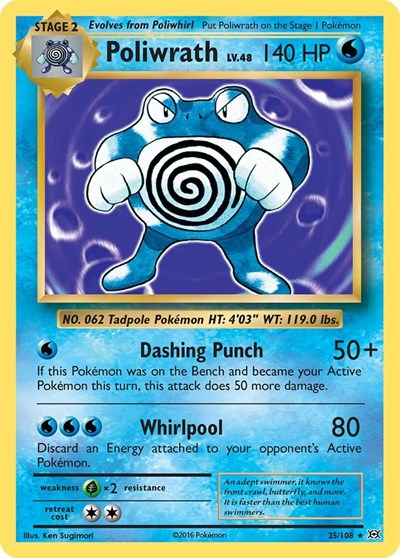 Poliwrath - XY - Evolutions - 25/108
