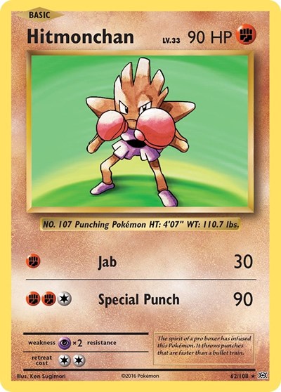Hitmonchan - XY - Evolutions - 62/108