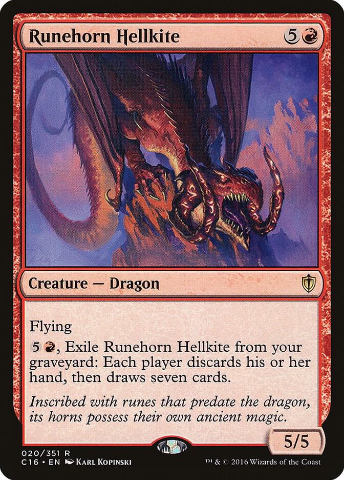 Runehorn Hellkite - Commander 2016 - 20