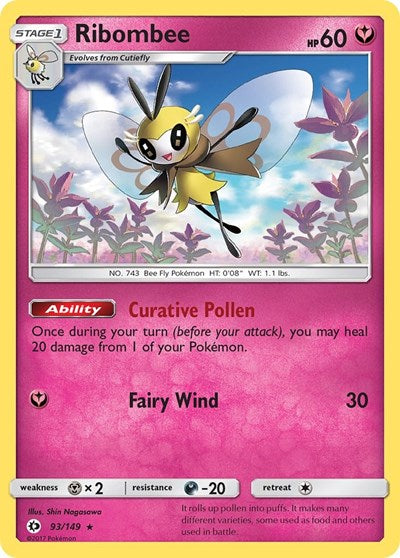 Ribombee - SM Base Set - 93/149