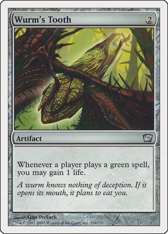 Wurm's Tooth - 9th Edition - 316