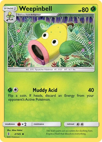 Weepinbell - SM - Guardians Rising - 2/145