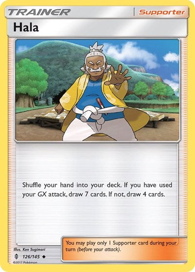Hala - SM - Guardians Rising - 126/145 REVERSE HOLOFOIL