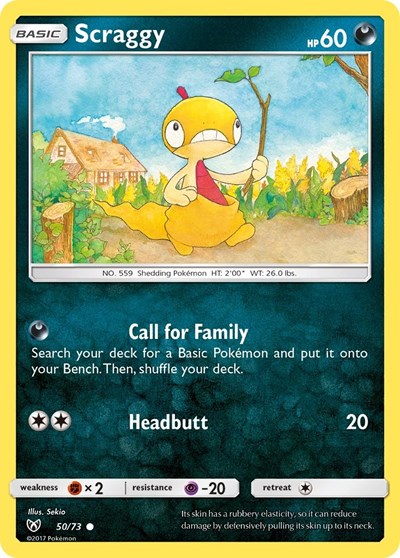 Scraggy - Shining Legends - 50/73