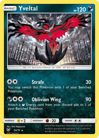 Yveltal - Shining Legends - 54/73