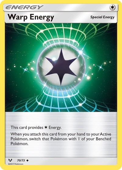 Warp Energy - Shining Legends - 70/73 REVERSE HOLOFOIL