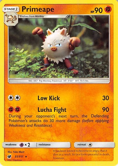 Primeape - SM - Crimson Invasion - 51/111