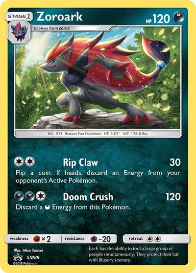 Zoroark - SM89 - SM Promos - SM89
