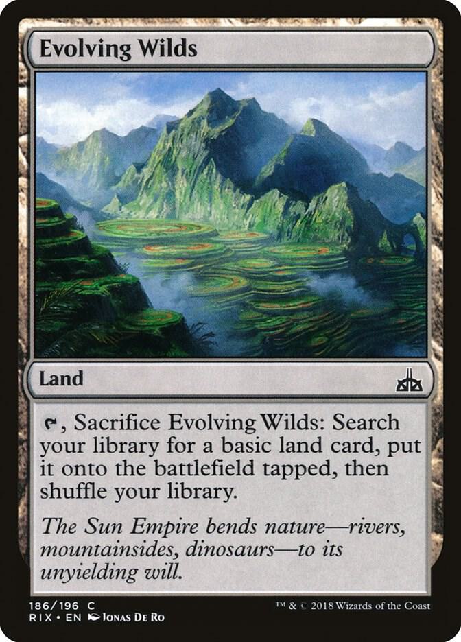 Evolving Wilds - Rivals of Ixalan - 186