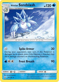 Alolan Sandslash - SM - Ultra Prism - 29/156 REVERSE HOLOFOIL