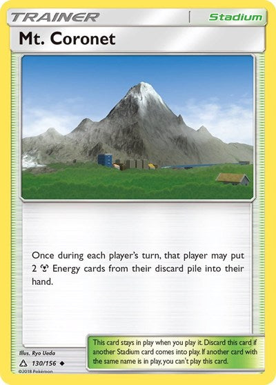 Mt. Coronet - SM - Ultra Prism - 130/156 REVERSE HOLOFOIL