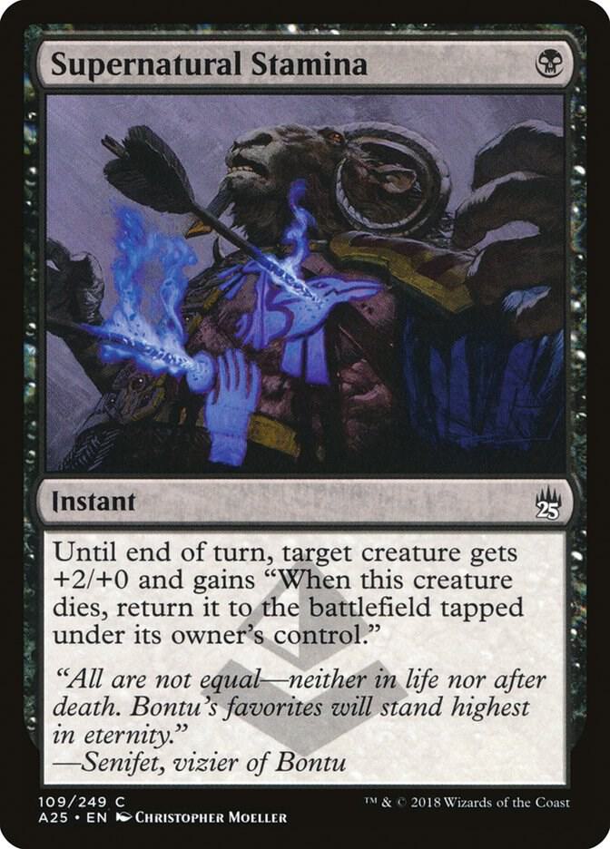 Supernatural Stamina - Masters 25 - 109