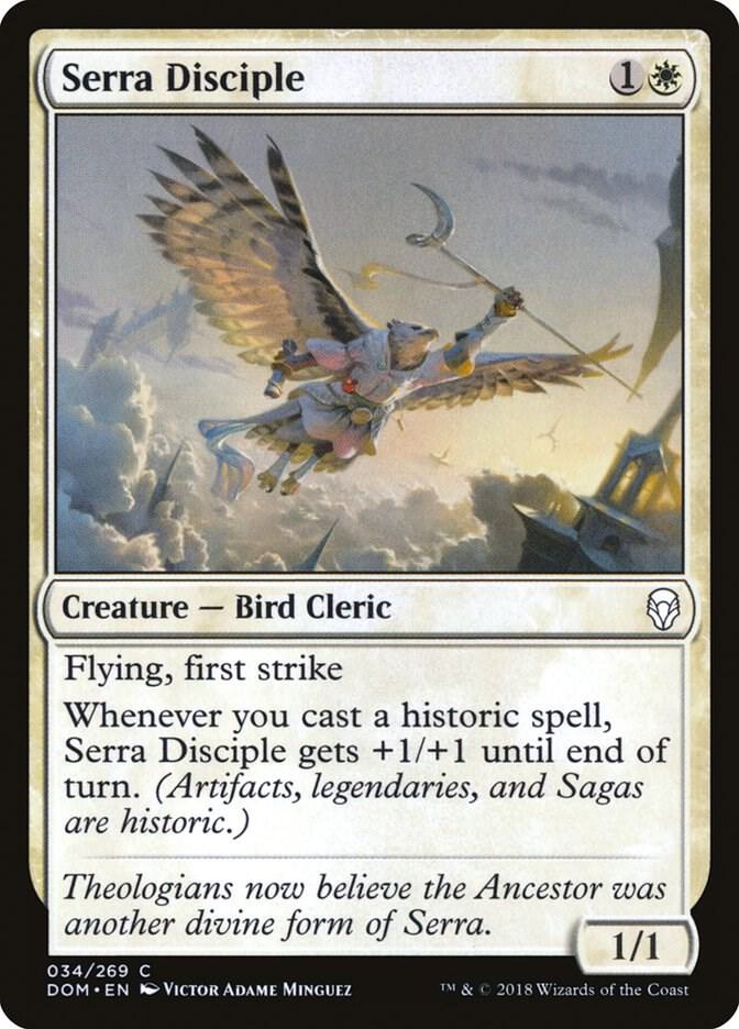 Serra Disciple - Dominaria - 34