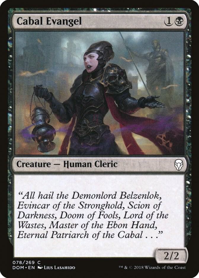 Cabal Evangel - Dominaria - 78