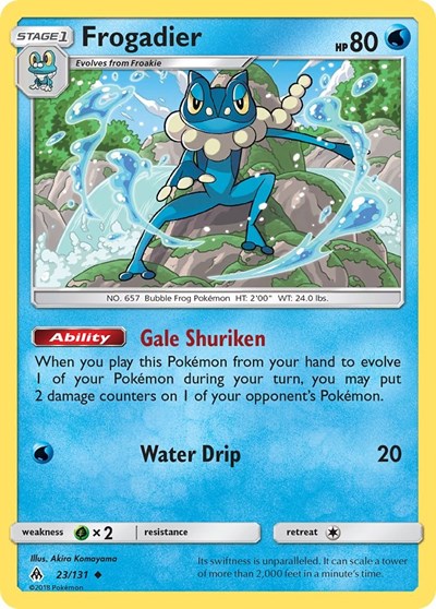 Frogadier - SM - Forbidden Light - 23/131