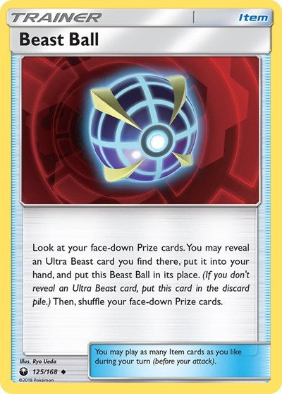 Beast Ball - SM - Celestial Storm - 125/168 REVERSE HOLOFOIL
