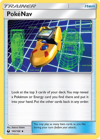 PokeNav - SM - Celestial Storm - 140/168 REVERSE HOLOFOIL
