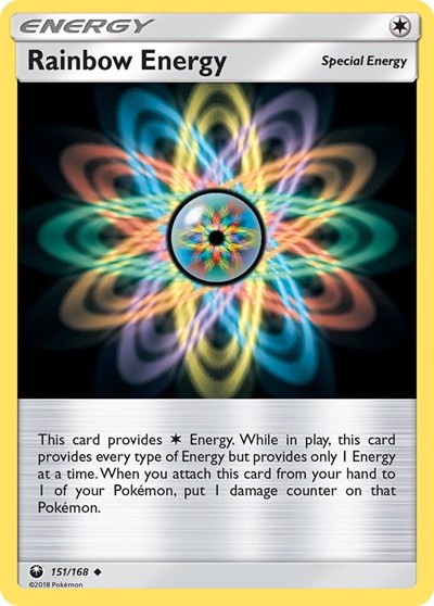 Rainbow Energy - SM - Celestial Storm - 151/168 REVERSE HOLOFOIL