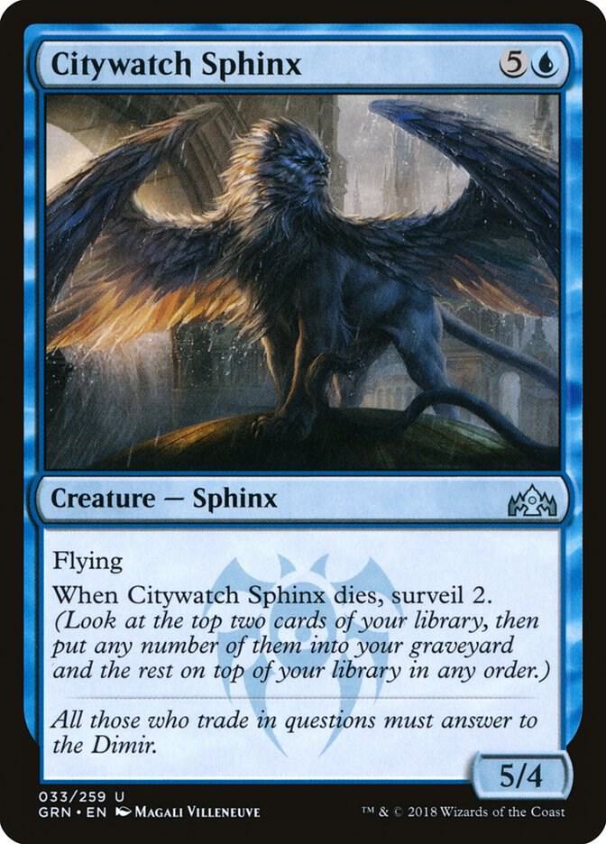 Citywatch Sphinx - Guilds of Ravnica - 33