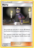 Morty - SM - Lost Thunder - 186/214 REVERSE HOLOFOIL