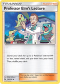 Professor Elm's Lecture - SM - Lost Thunder - 188/214 REVERSE HOLOFOIL
