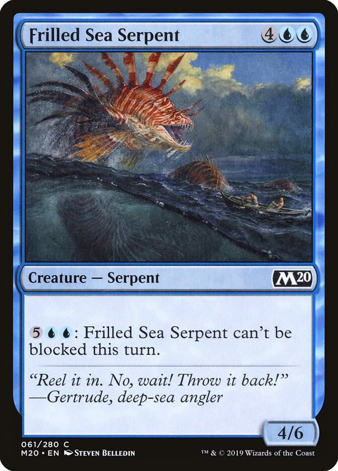 Frilled Sea Serpent - Core Set 2020 - 61