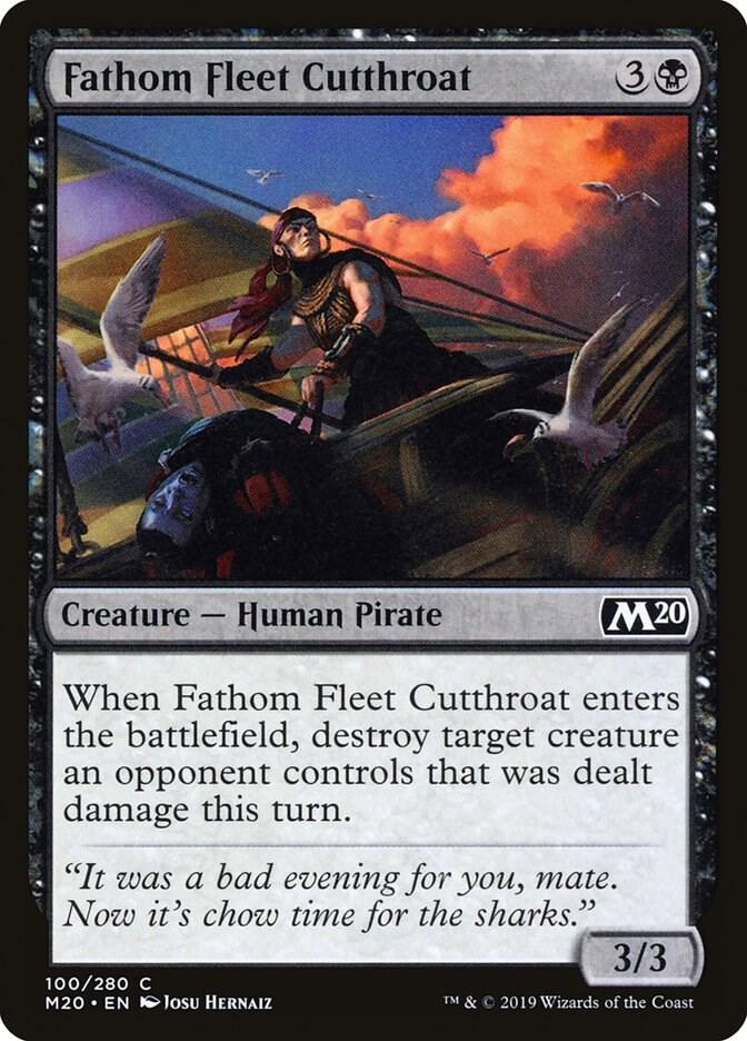 Fathom Fleet Cutthroat - Core Set 2020 - 100