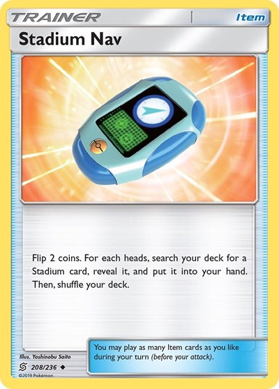 Stadium Nav - SM - Unified Minds - 208/236 REVERSE HOLOFOIL