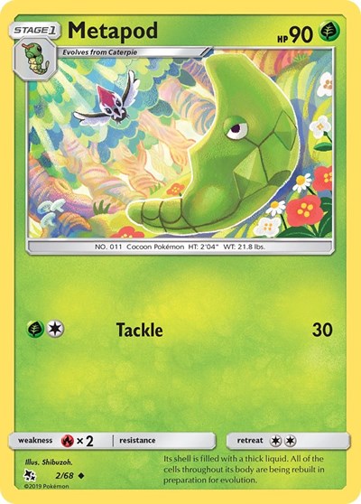 Metapod - Hidden Fates - 2/68