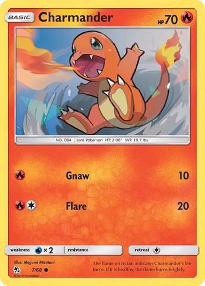 Charmander - Hidden Fates - 7/68