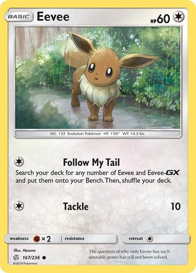 Eevee - 167/236 - SM - Cosmic Eclipse - 167/236