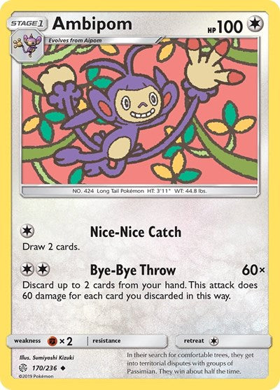 Ambipom - SM - Cosmic Eclipse - 170/236