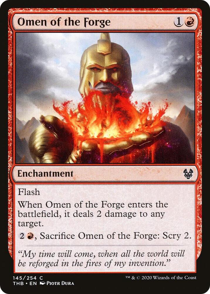 Omen of the Forge - Theros Beyond Death - 145