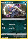 Croagunk - SWSH01: Sword & Shield Base Set - 123/202