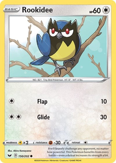 Rookidee - SWSH01: Sword & Shield Base Set - 150/202 REVERSE HOLOFOIL