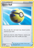 Quick Ball - SWSH01: Sword & Shield Base Set - 179/202 REVERSE HOLOFOIL