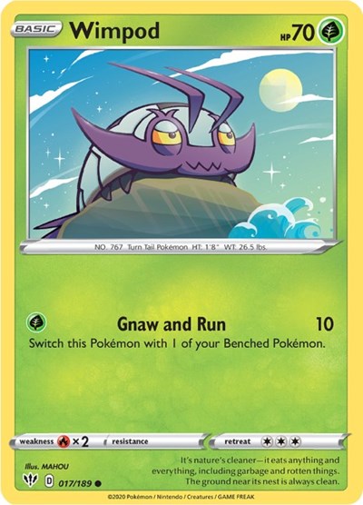 Wimpod - SWSH03: Darkness Ablaze - 017/189