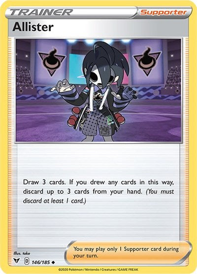Allister - SWSH04: Vivid Voltage - 146/185 REVERSE HOLOFOIL