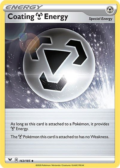 Coating Metal Energy - SWSH04: Vivid Voltage - 163/185 REVERSE HOLOFOIL