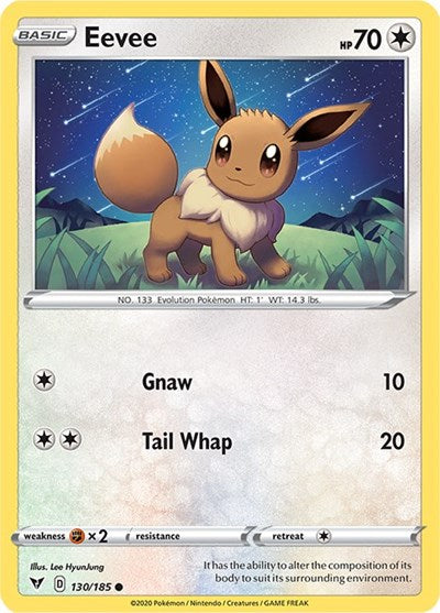 Eevee - SWSH04: Vivid Voltage - 130/185