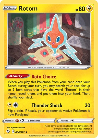 Rotom - Shining Fates - 034/072