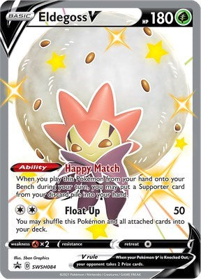 Eldegoss V - SWSH084 - SWSH: Sword & Shield Promo Cards - SWSH084