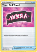Team Yell Towel - Shining Fates - 063/072 REVERSE HOLOFOIL