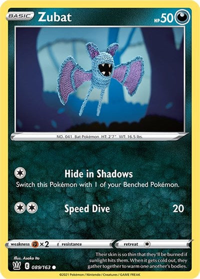 Zubat - SWSH05: Battle Styles - 089/163