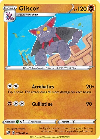 Gliscor - SWSH05: Battle Styles - 072/163