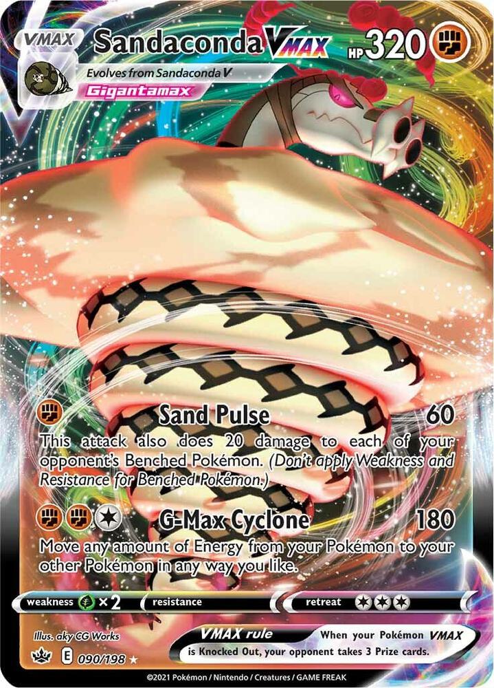 Sandaconda VMAX - SWSH06: Chilling Reign - 090/198